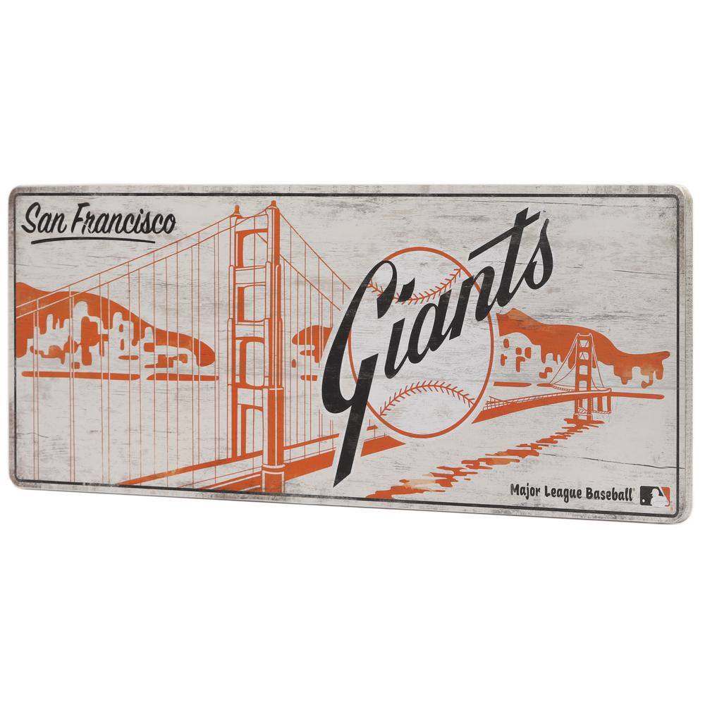 Open Road Brands San Francisco Giants MDF Wood Wall Art
