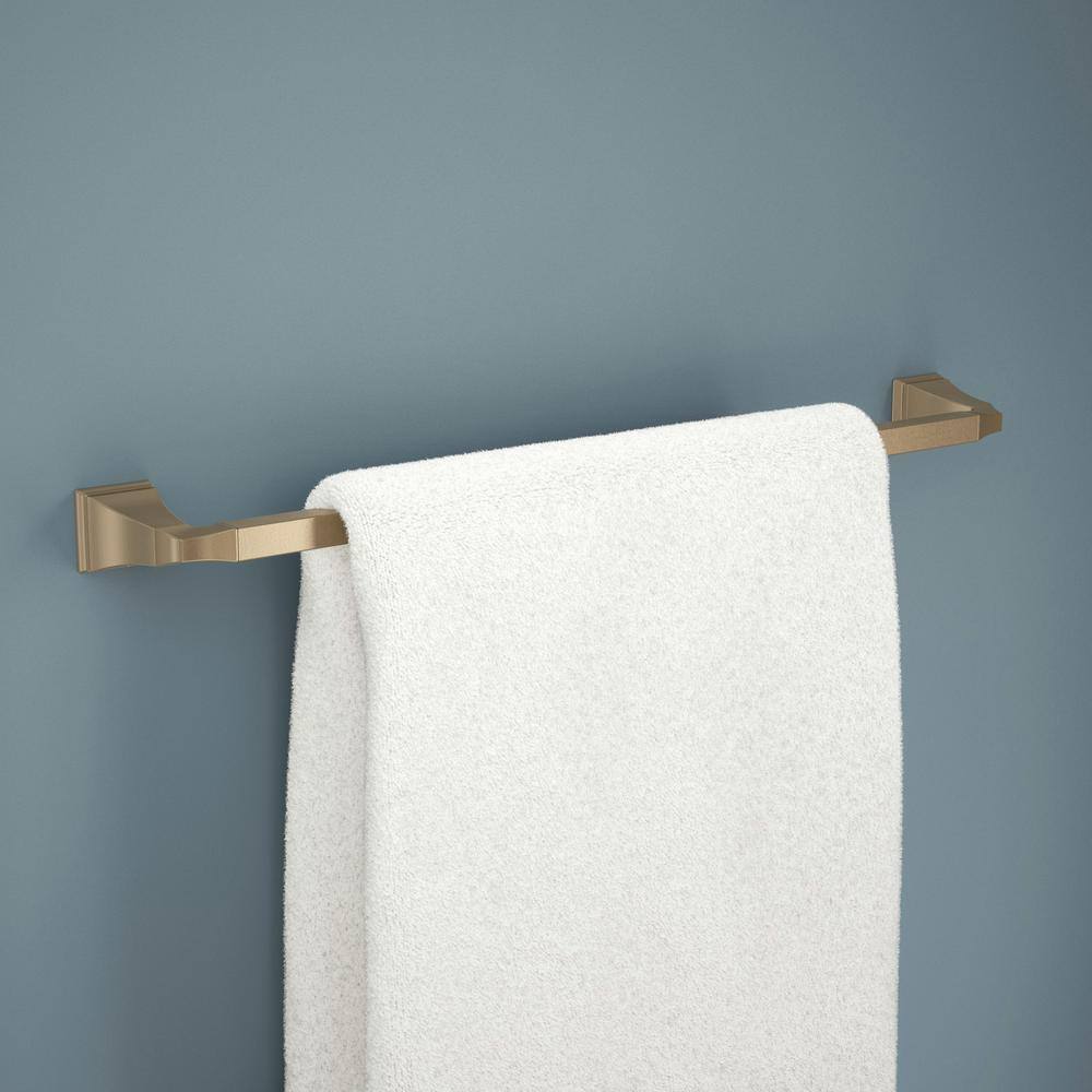 Delta Dryden 24 in. Towel Bar in Champagne Bronze