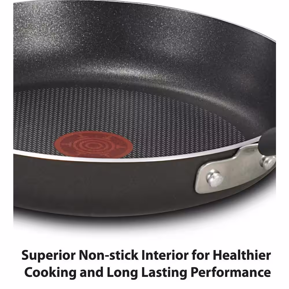 T-fal Signature 12-Piece Aluminum Cookware Set with Lids