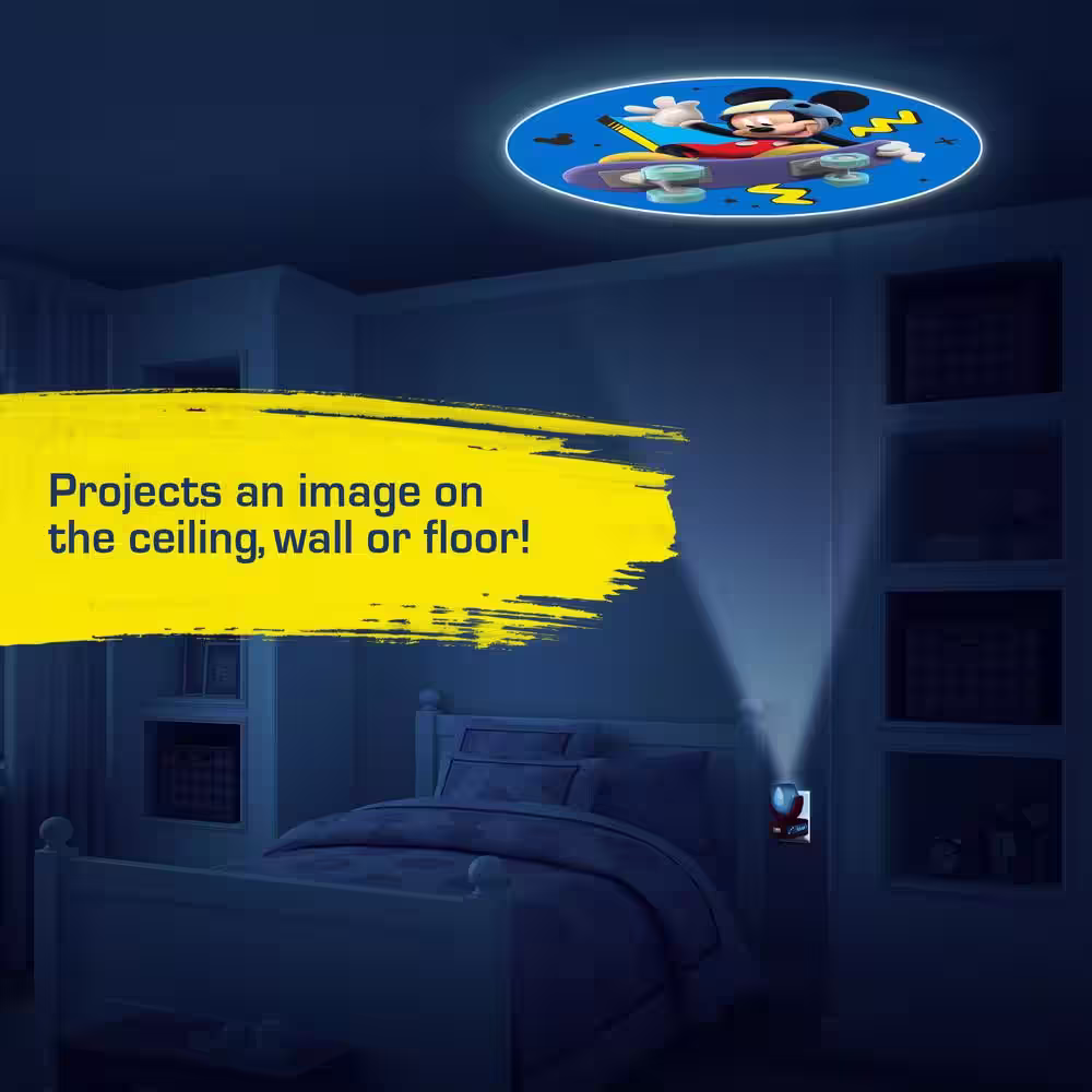 LED Projectables Mickey Mouse Plug-In Night Light