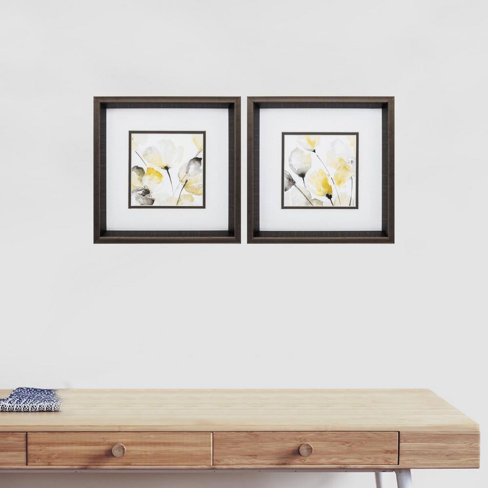 HomeRoots Victoria Brushed Silver Gallery Frame (Set of 2)