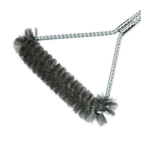 Frieling Texas BBQ brush steel, 15.5 in. x 6.25 in. x 1 in.