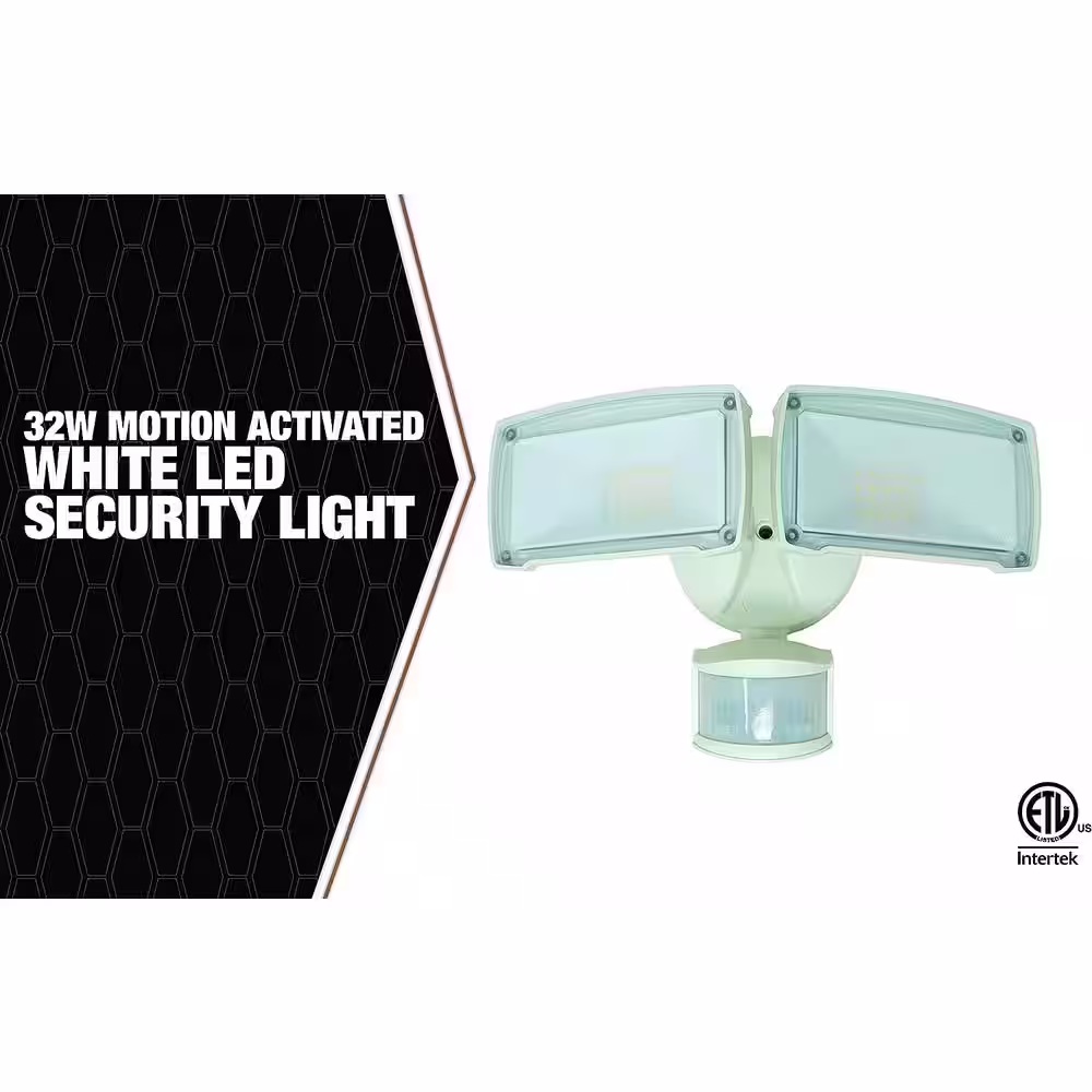 Southwire 32W White Motion Activated LED Security Light
