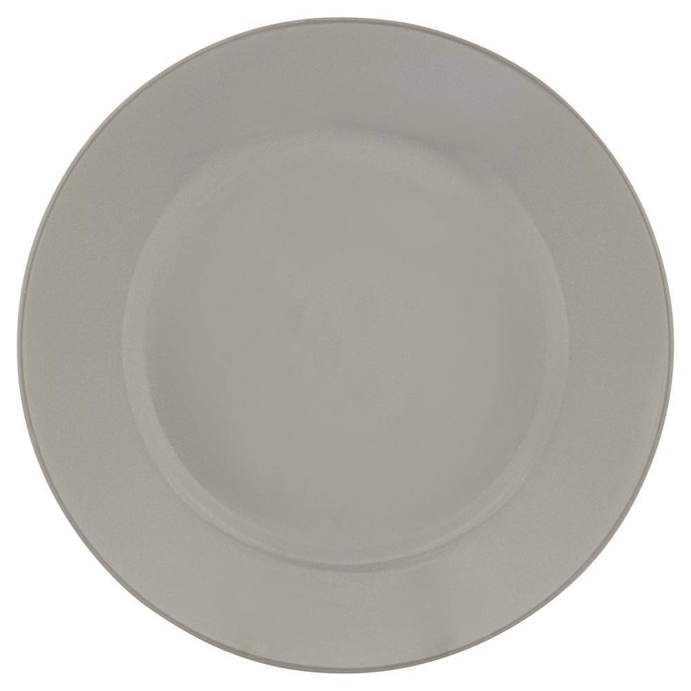 BAUM Daphne 16-Piece Grey Ceramic Dinnerware Set (Service for 4-People)
