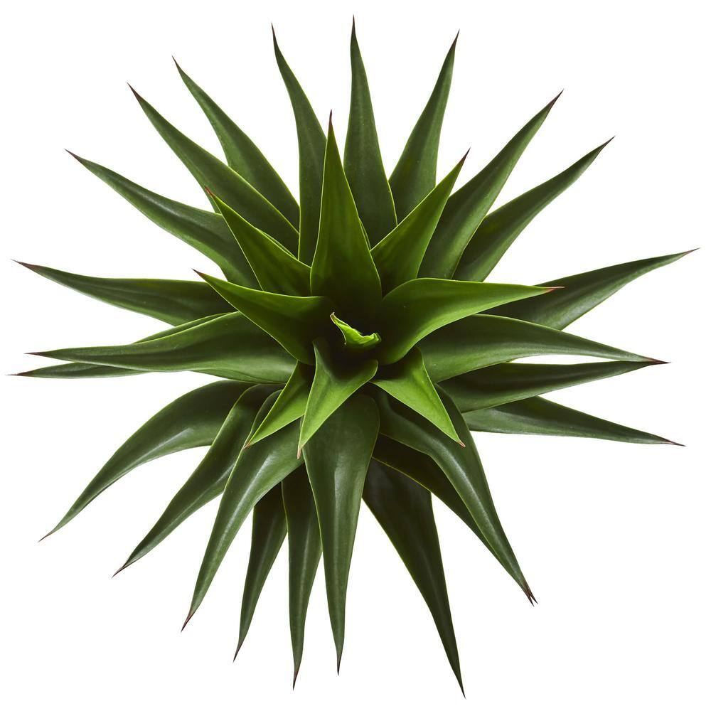 Nearly Natural Indoor 28 in. Agave Artificial Plant