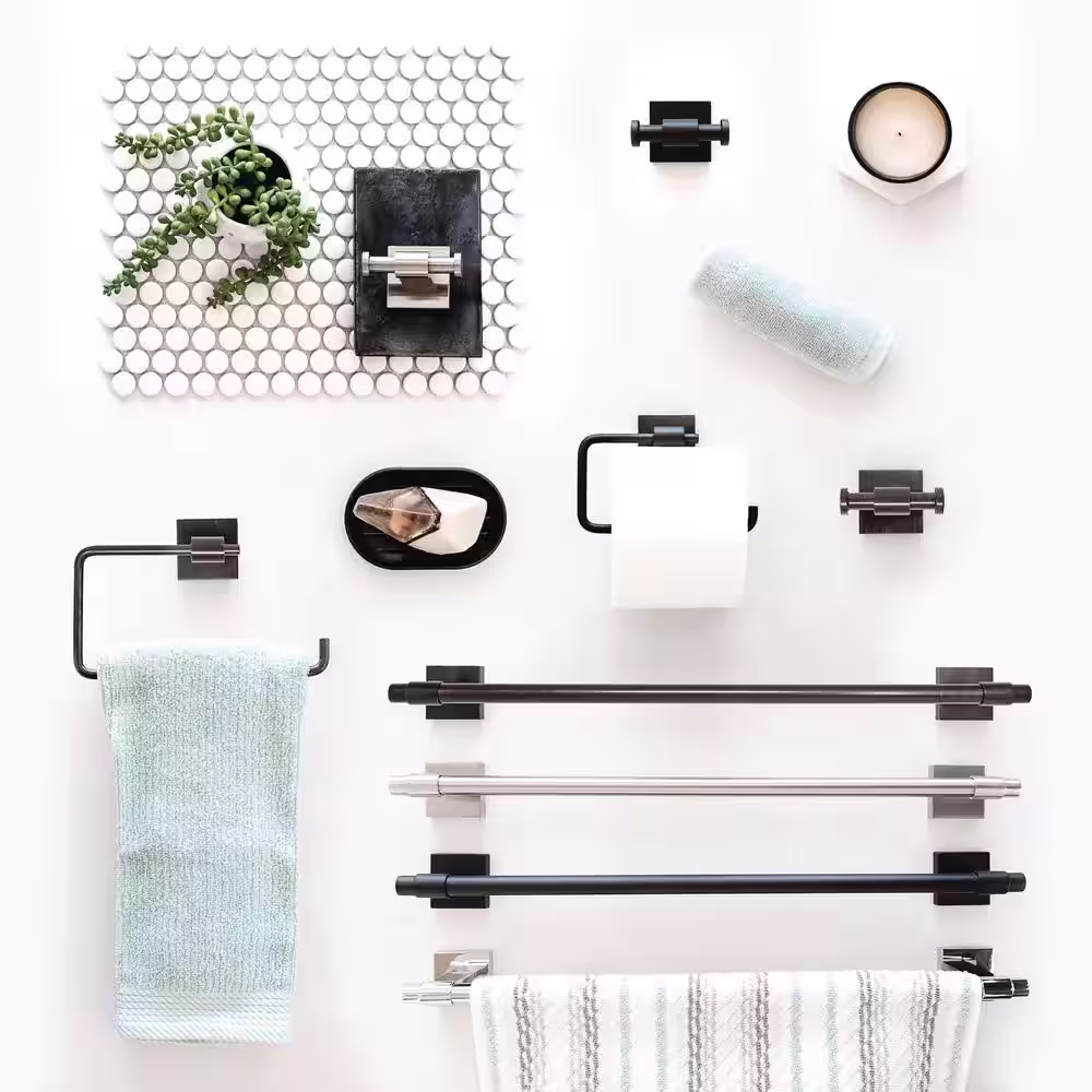 Franklin Brass Maxted 24 in. Towel Bar in Brushed Nickel