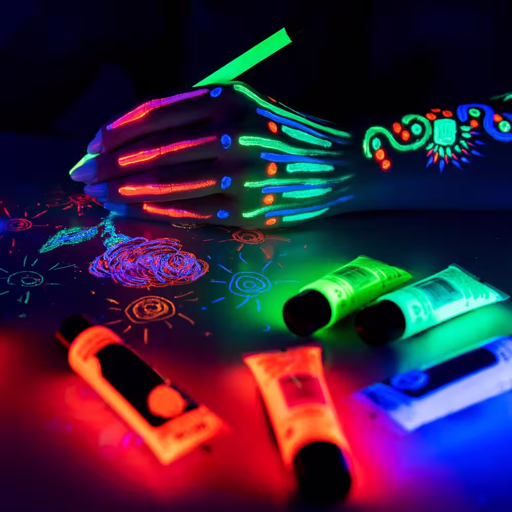 Monster Blacklight Light Bar, Creates Reflective Colors In Any Space/Environment, USB Power Cord