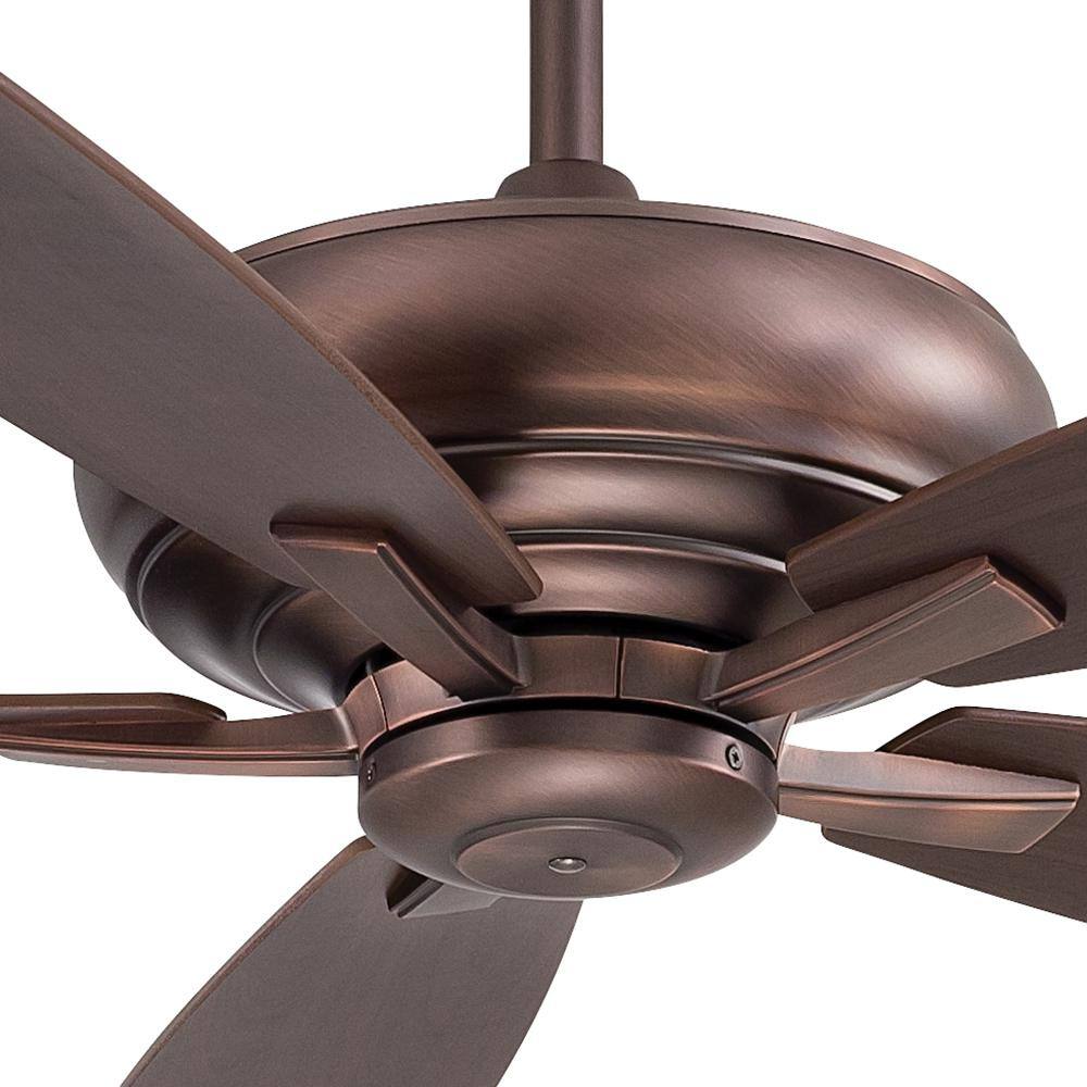 MINKA-AIRE Kola-XL 60 in. Indoor Dark Brushed Bronze Ceiling Fan with Remote Control