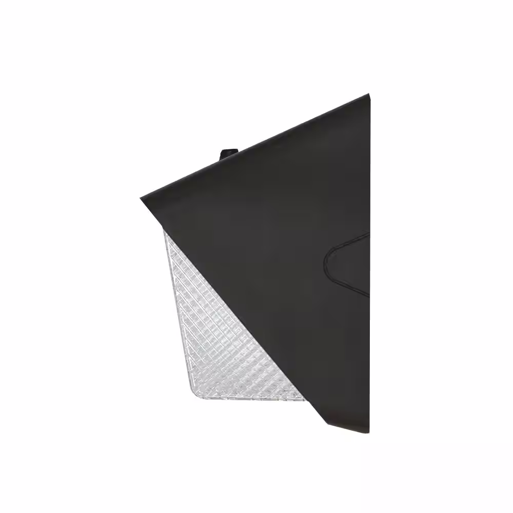 Commercial Electric 175W Equivalent Integrated LED Bronze Dusk to Dawn Commercial Refractor Wall Pack Light, 6500 Lumens, 4000K