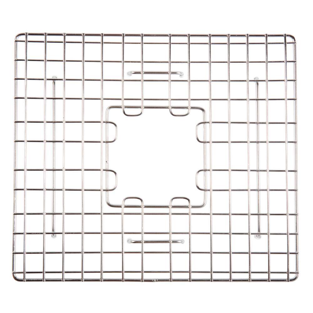 SINKOLOGY SinkSense Griffin 15 in. x 13 in. Stainless Steel Kitchen Sink Bottom Grid in Stainless Steel