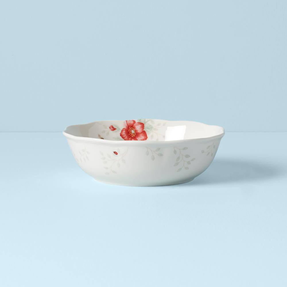 Lenox Butterfly Meadow 32 oz. Porcelain Multi Color Soup Bowl