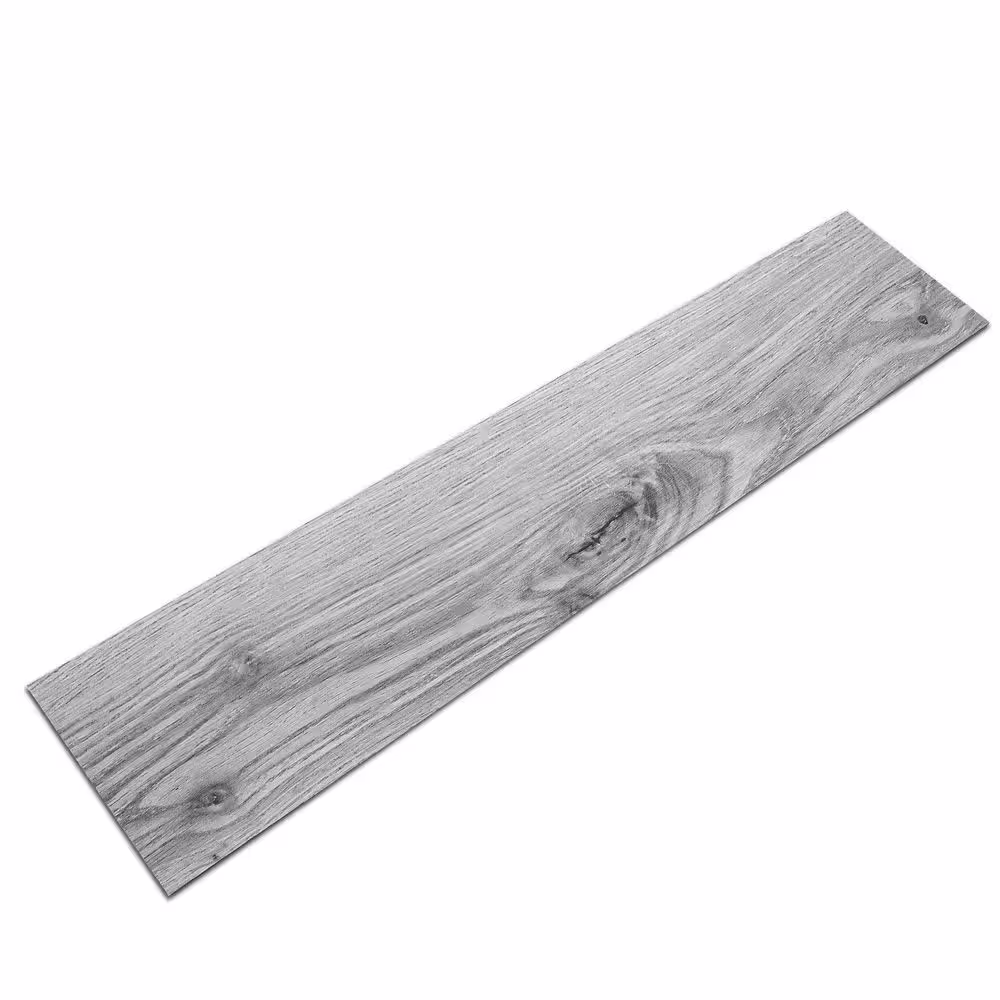 AVANT DECOR Lyon Light Gray Rectangle 5 in. x 24 in. 3 mm Stone Peel and Stick Backsplash Tile (6.56 sq. ft./8-Pack)