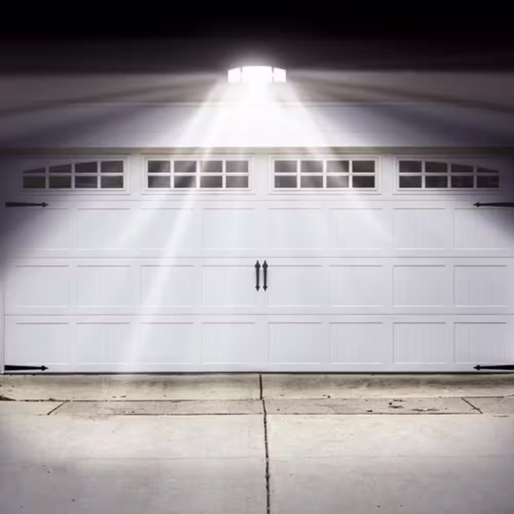 BEYOND BRIGHT Hardwired Black Motion Sensing LED Landscape Flood Light