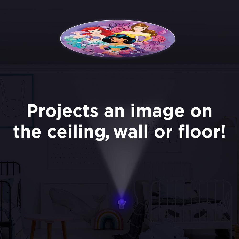 Projectables Disney Princess Light Sensing Projectable LED Night Light