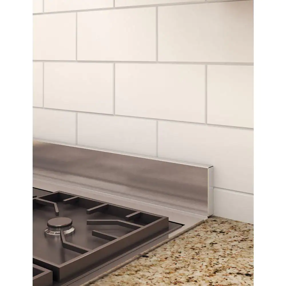 Inoxia Dado 30 in. x 4.25 in. Stainless Steel Backsplash