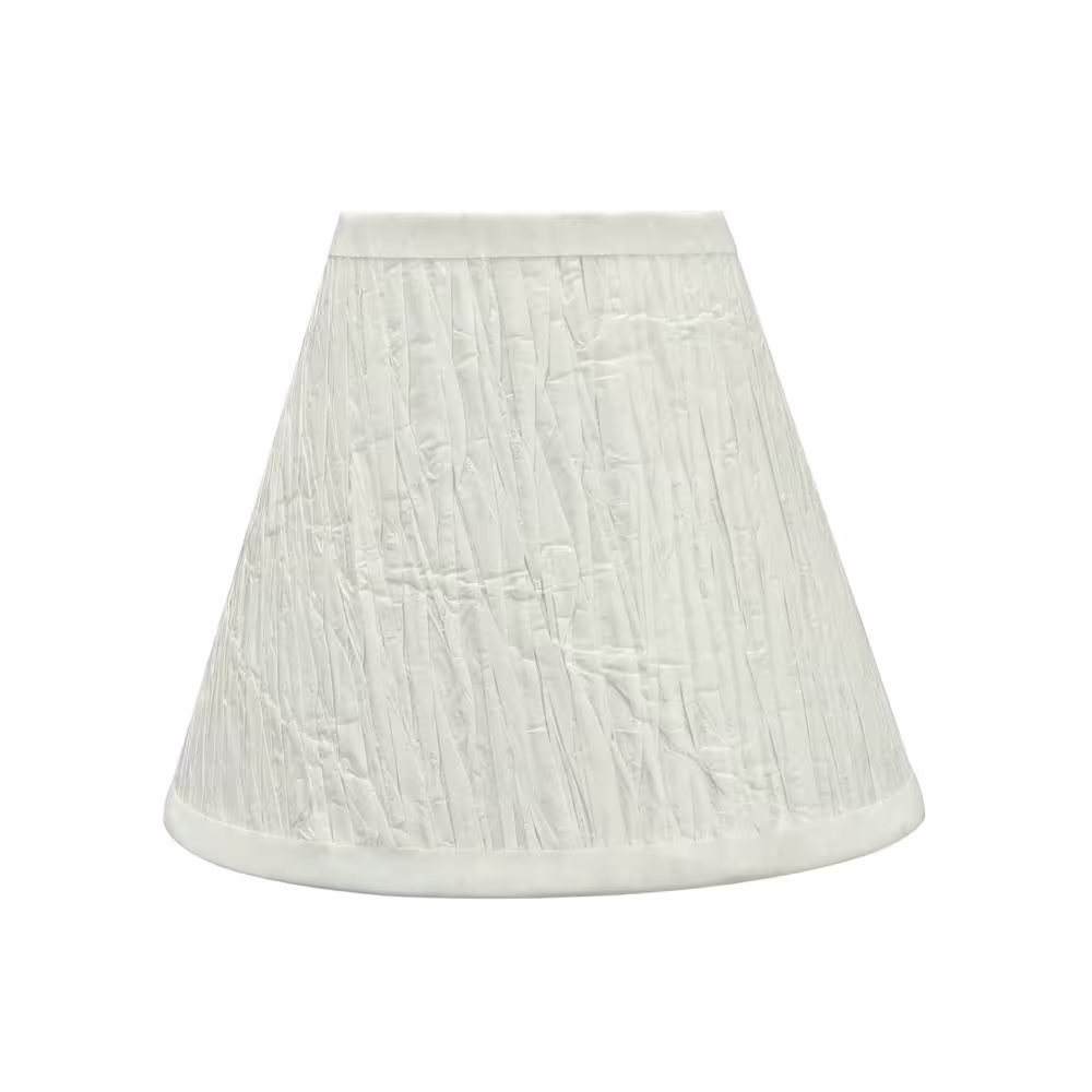 Aspen Creative Corporation 6 in. x 5 in. Off White Hardback Empire Lamp Shade (5-Pack)