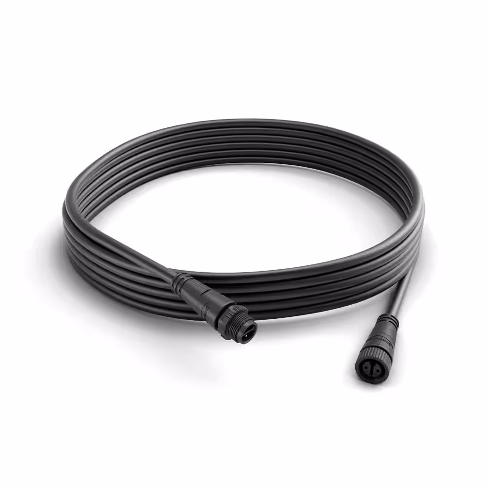Philips Hue 16 ft. Outdoor Low Voltage Cable Extension (1-Pack)