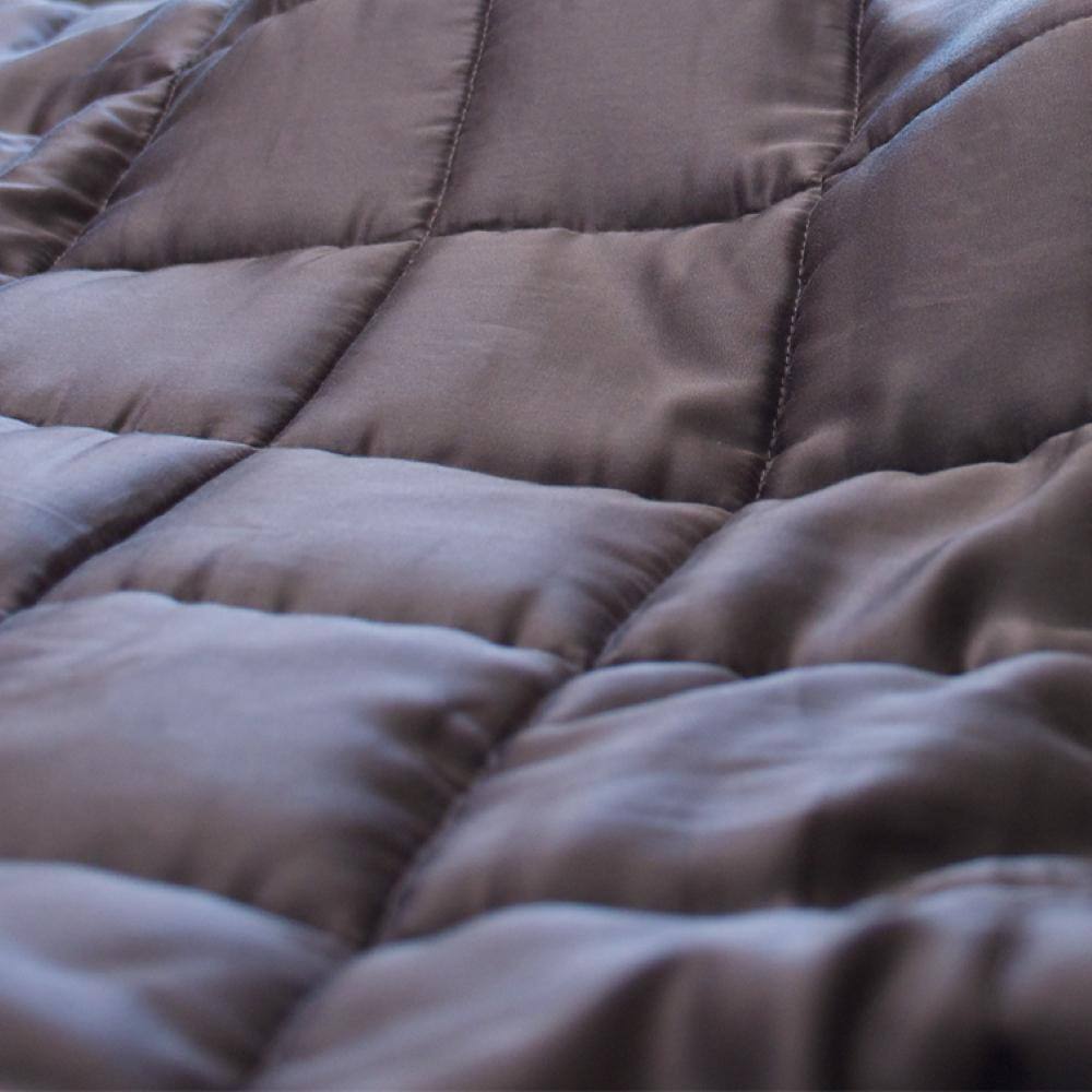 None 15 lb. 60 in. x 80 in., 100% Queen Cooling and Breathable Tencel Cover Weighted Blanket