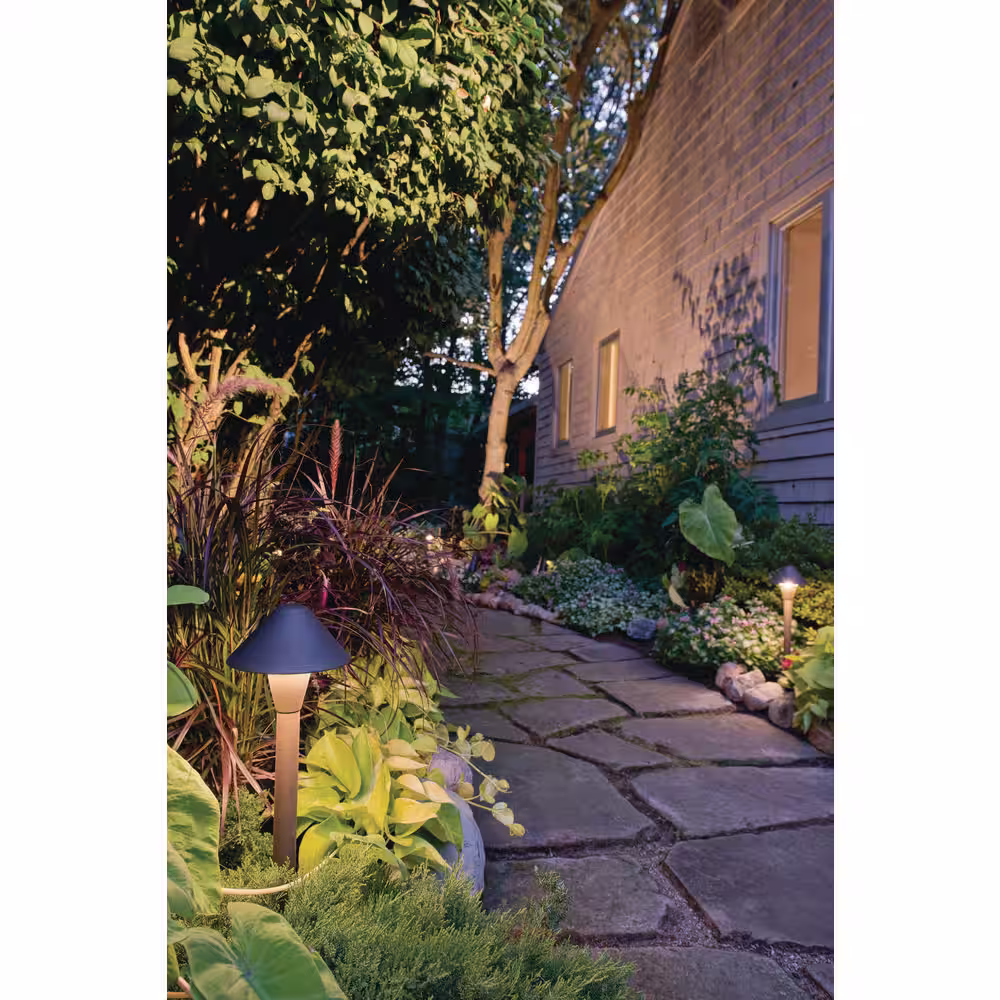 HINKLEY Hinkley Springfield Small LED Low-Voltage Path Light, Black