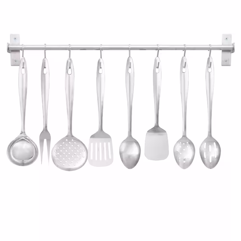 None 8 Piece Multi-Purpose Stainless Steel Kitchen Tool Set