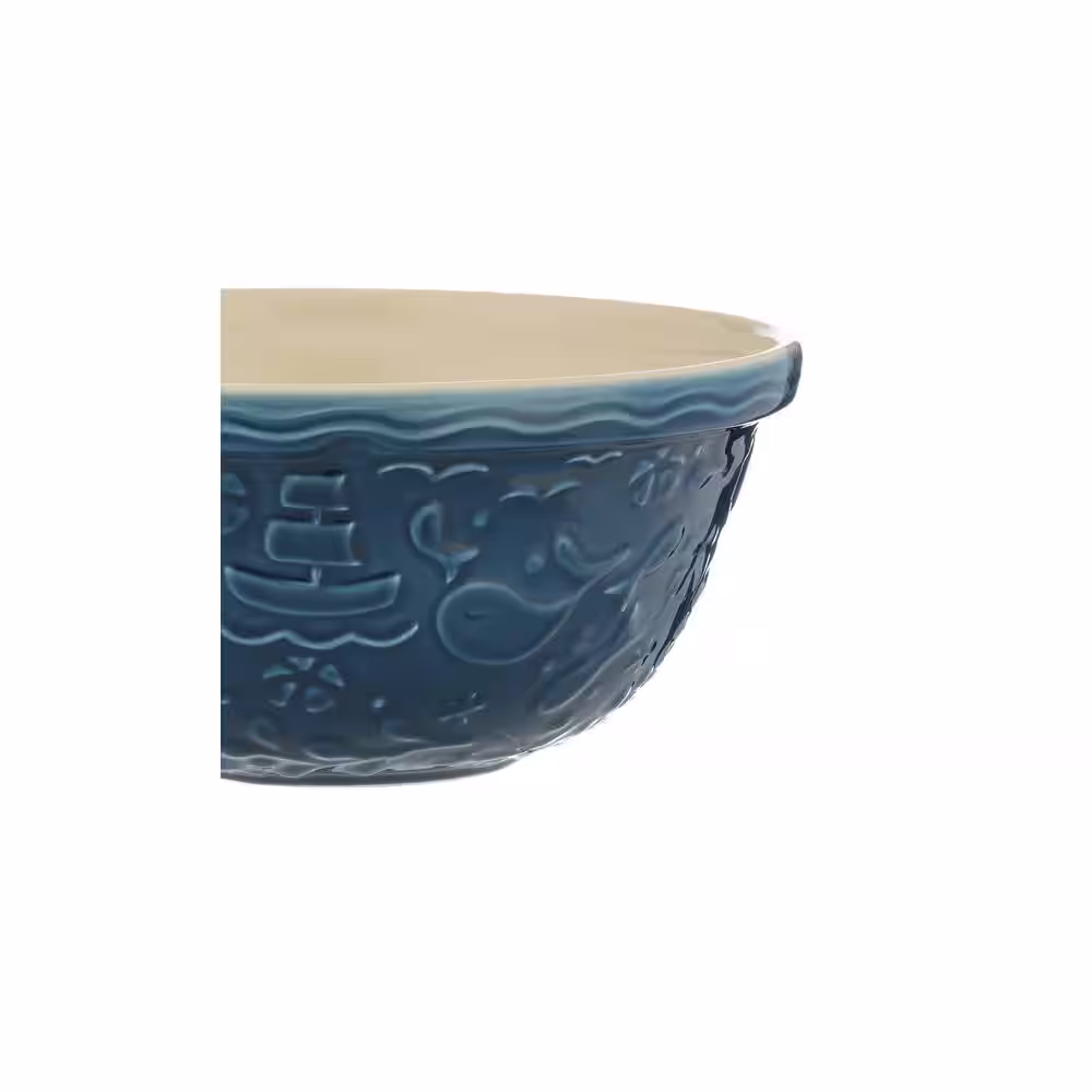 Mason Cash Nautical Navy 4.25qt Mixing Bowl