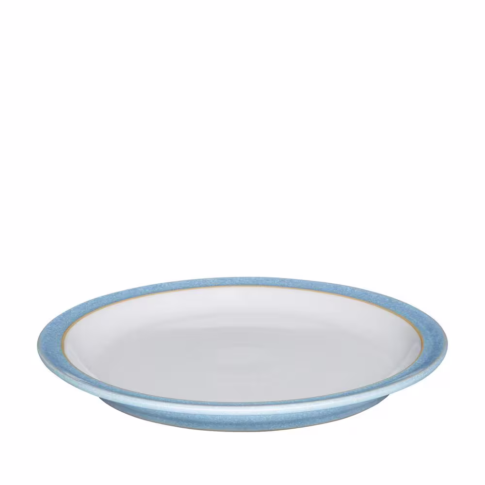 Denby Elements Blue Dinner Plate