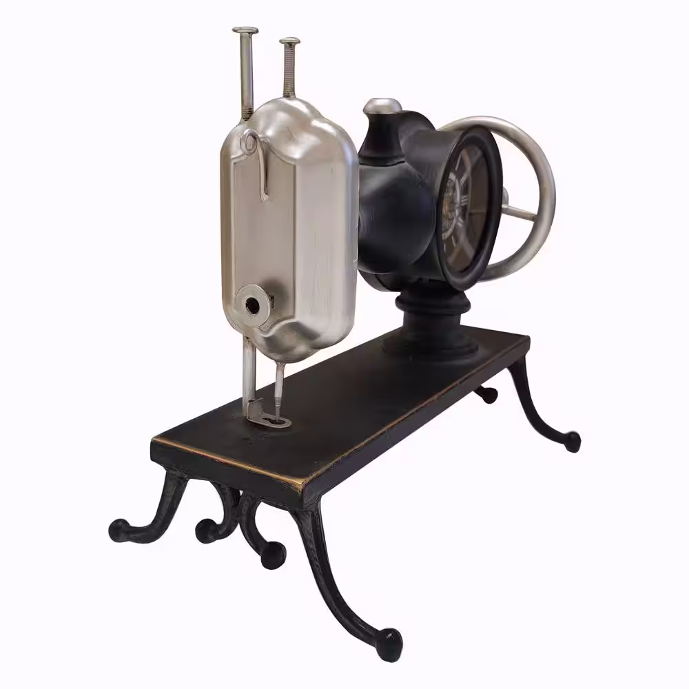 Peterson Artwares SEWING MACHINE Table Clock