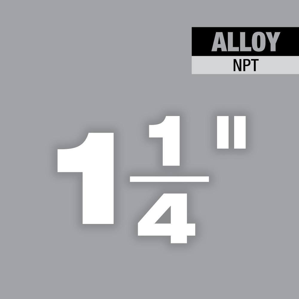 Milwaukee 1-1/4 in. NPTÂ AlloyÂ Portable Pipe Threading Dies (4-Pack)