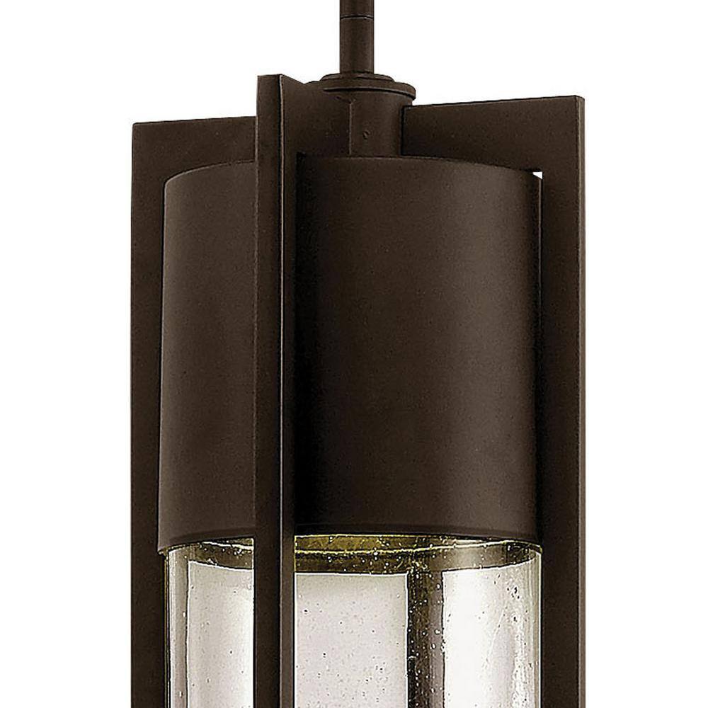 HINKLEY Shelter Medium 1-Light Buckeye Bronze Outdoor Hanging Lantern