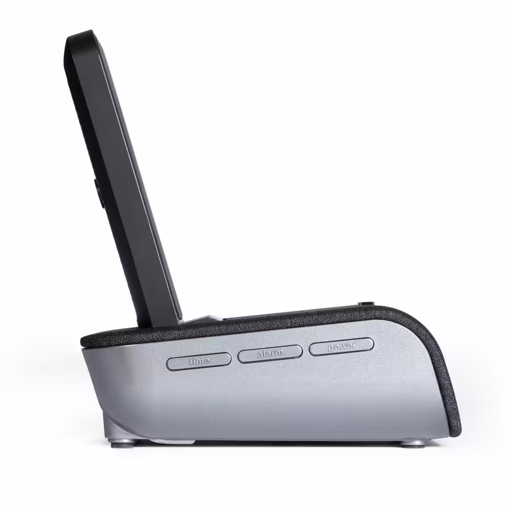 iHome Dual Charging Bluetooth Alarm Clock with Wireless and USB Charging