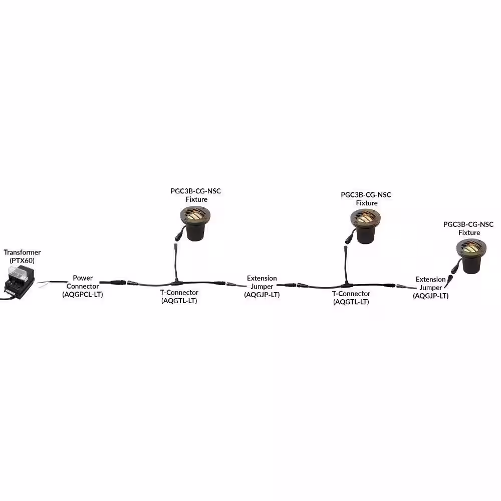 None Brass Hardwired Weather Resistant Well Light with LED Light Bulb and Open Face Cover