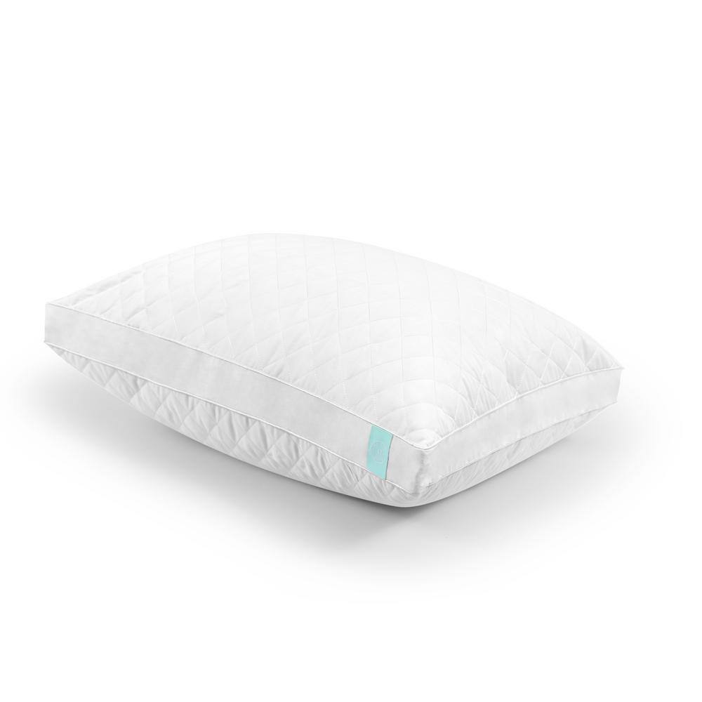 Martha Stewart Living Cotton Quilted Memory Foam Jumbo Pillow Set of 2