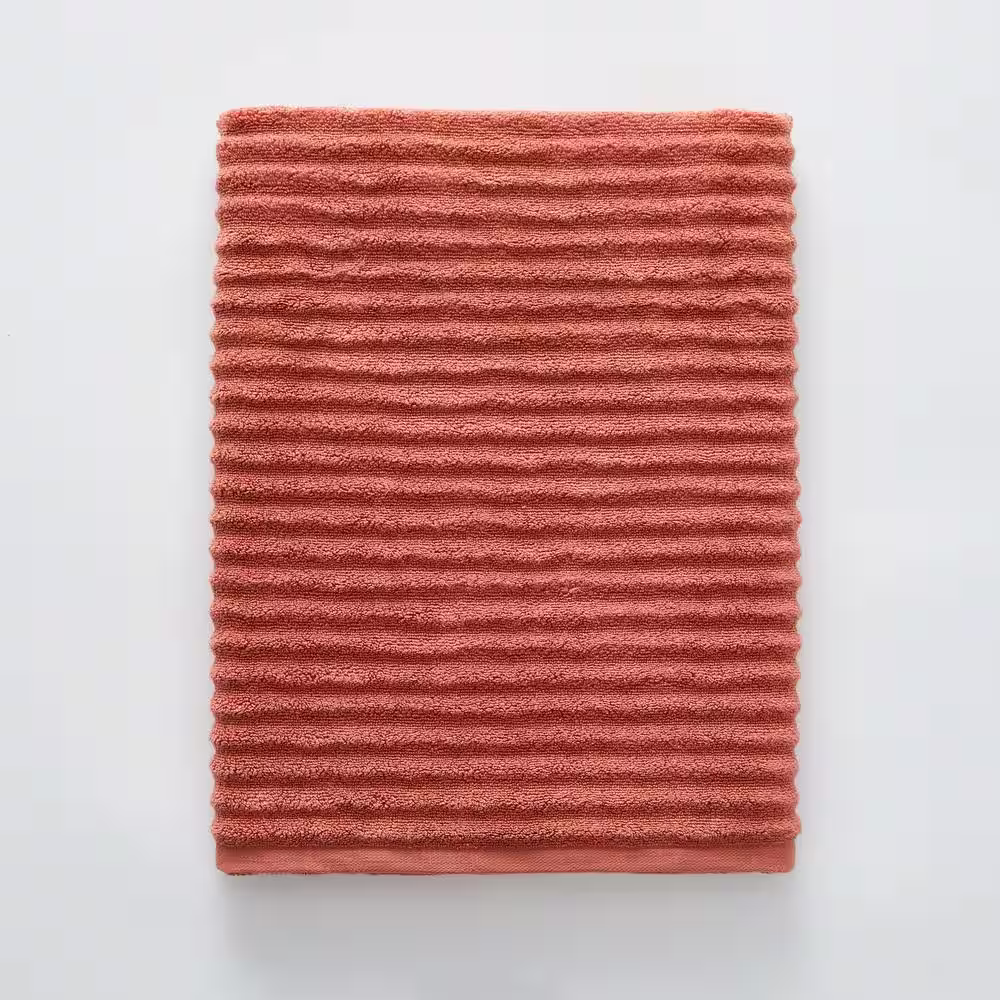 None Blue Loom Mason 100% Cotton 6-Piece Towel Set Terracotta