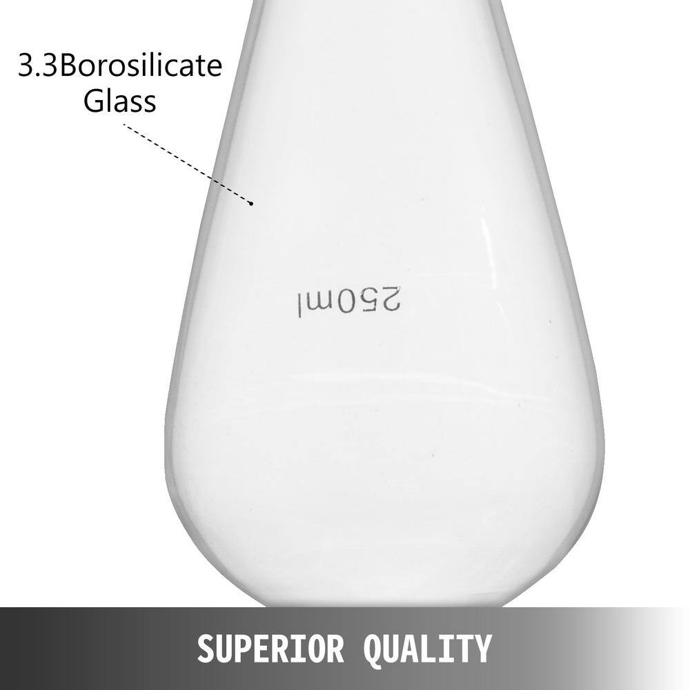 VEVOR 29 PCS Laboratory Glassware 24/40 Joints Chemistry Lab Distillation Kit for Separation or Synthesis