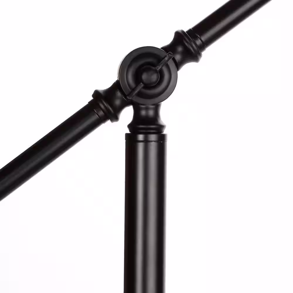 Brightech Hudson 2nd Edition 70 in. Black LED Arc Floor Lamp