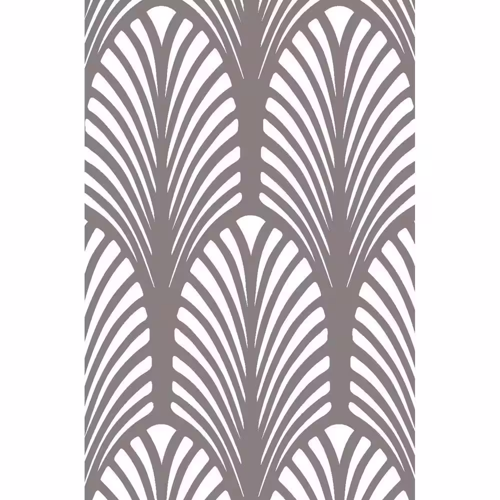Designer Stencils Great Gatsby Art Deco Fan Wall Stencil