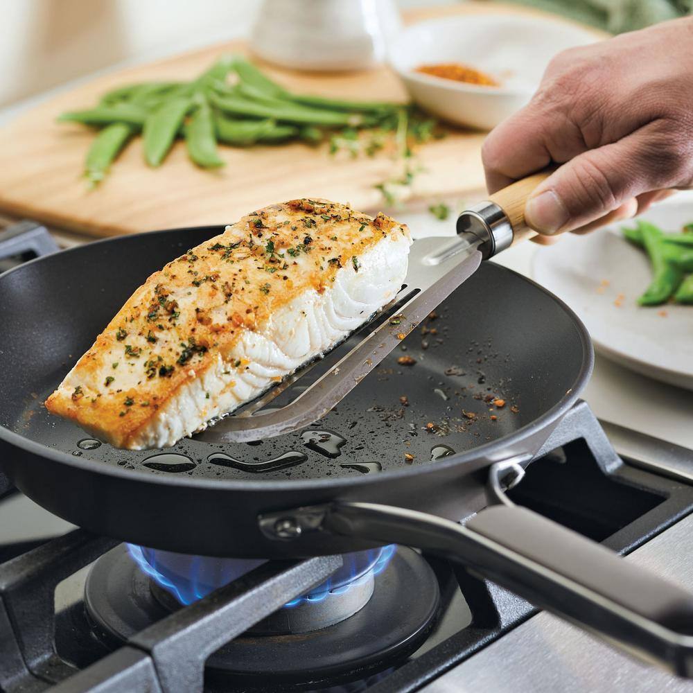 Ayesha Curry Tools and Gadgets Stainless Steel 2-Piece Fish Turner Utensil Set