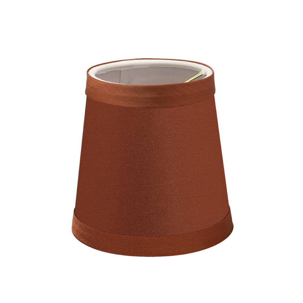 Aspen Creative Corporation 4 in. x 4 in. Redwood Hardback Empire Lamp Shade (5-Pack)