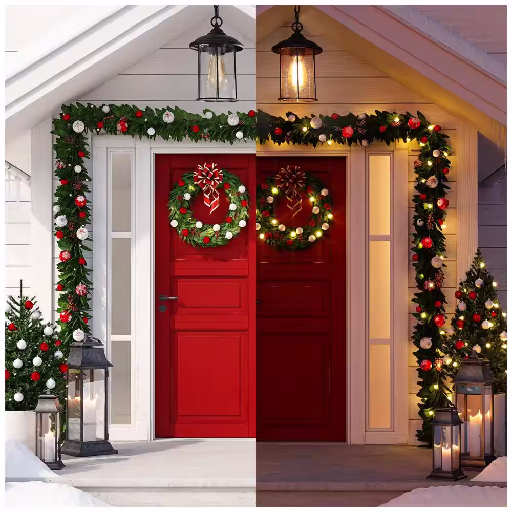 Uolfin Modern Black Outdoor Pendant Light TORA 1-Light Farmhouse Lantern Outdoor Light Fixture with Seeded Glass Shade