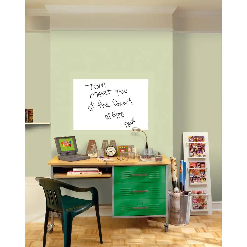 WallPOPs 36 in. x 24 in. Dry-Erase Whiteboard Wall Decal