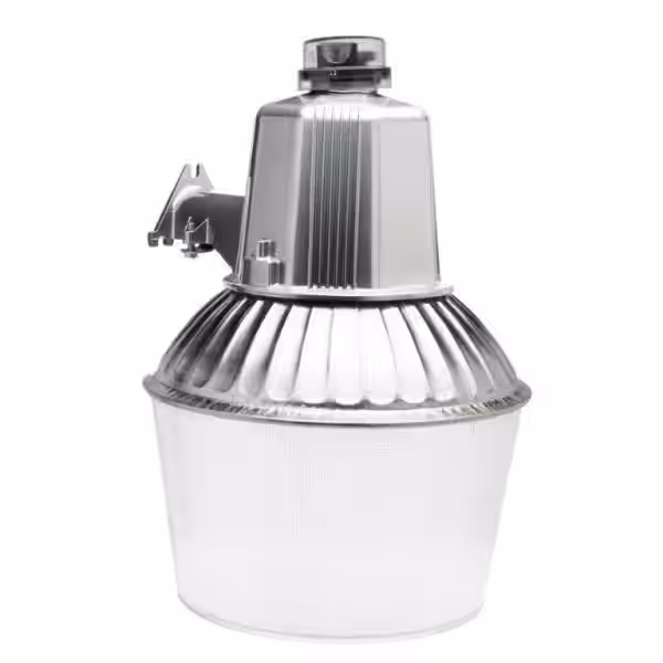 Designers Edge 150-Watt Metallic Outdoor Dusk to Dawn Area Light with High Pressure Sodium Bulb and Mounting Arm