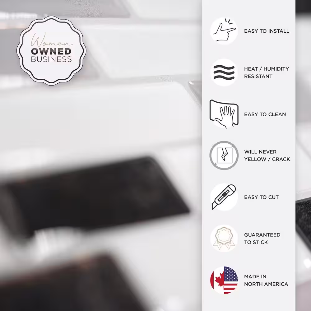 smart tiles Muretto Alaska Multicolored 10.20 in. x 9.10 in. Vinyl Peel and Stick Tile (2.20 sq. ft./4-pack)