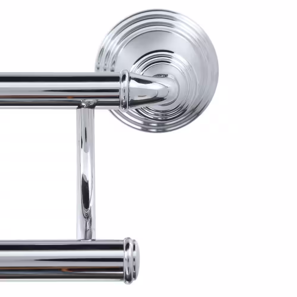 KOHLER Devonshire 24 in. Double Towel Bar in Polished Chrome