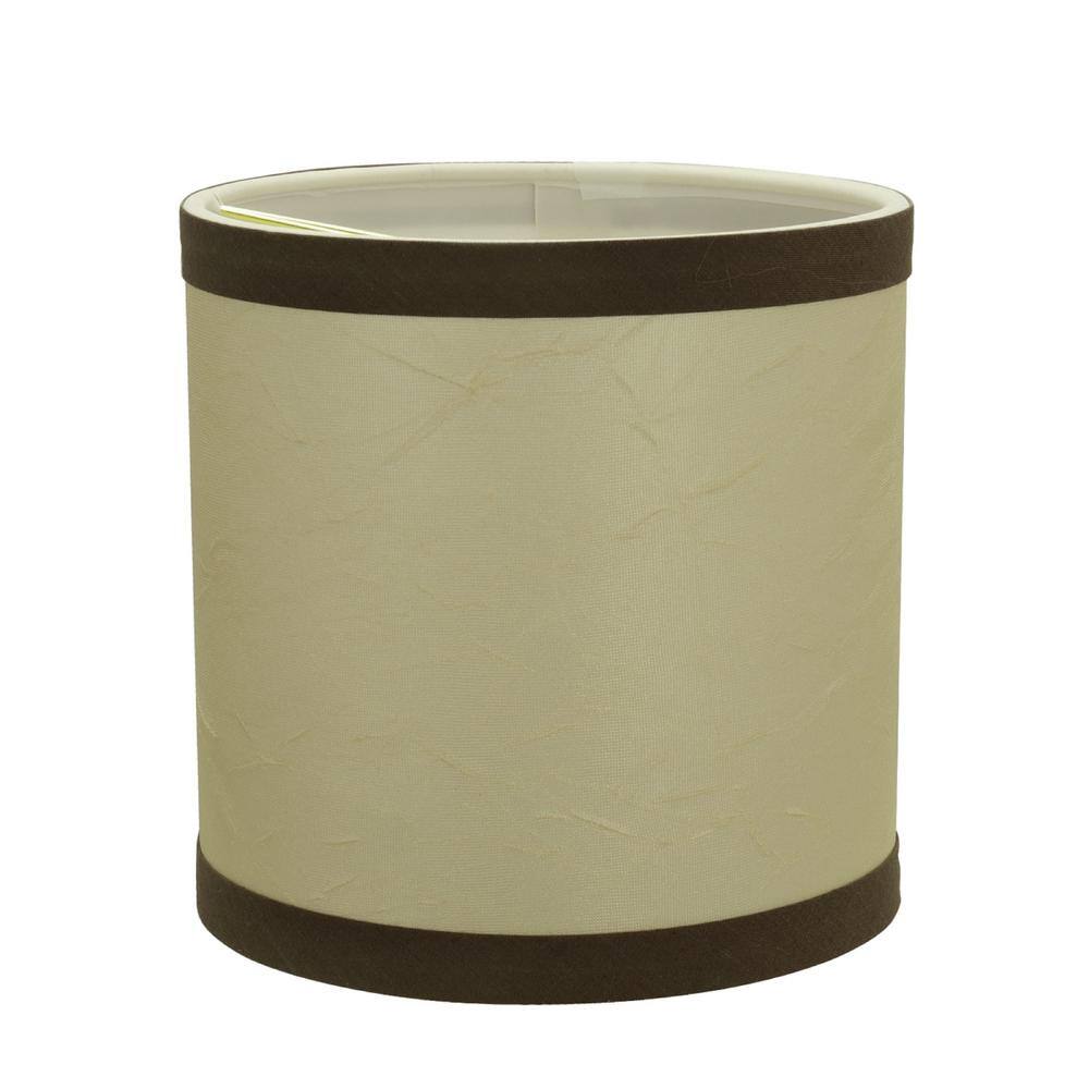 Aspen Creative Corporation 5 in. x 5 in. Beige Drum Lamp Shade
