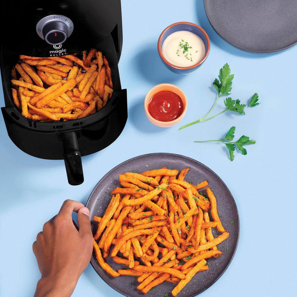 Magic Bullet 2.5 qt. Black Air Fryer