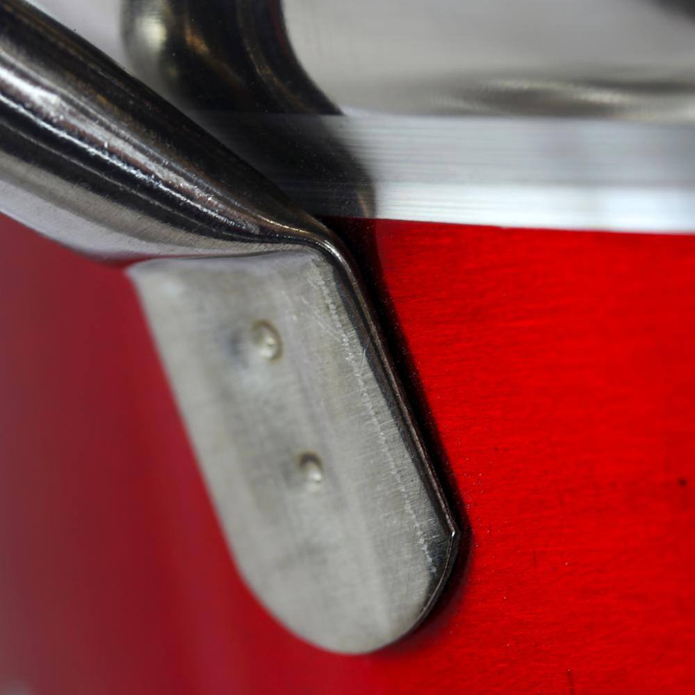 Oster Metaline Metallic Red Asian Colander (Set of 3)