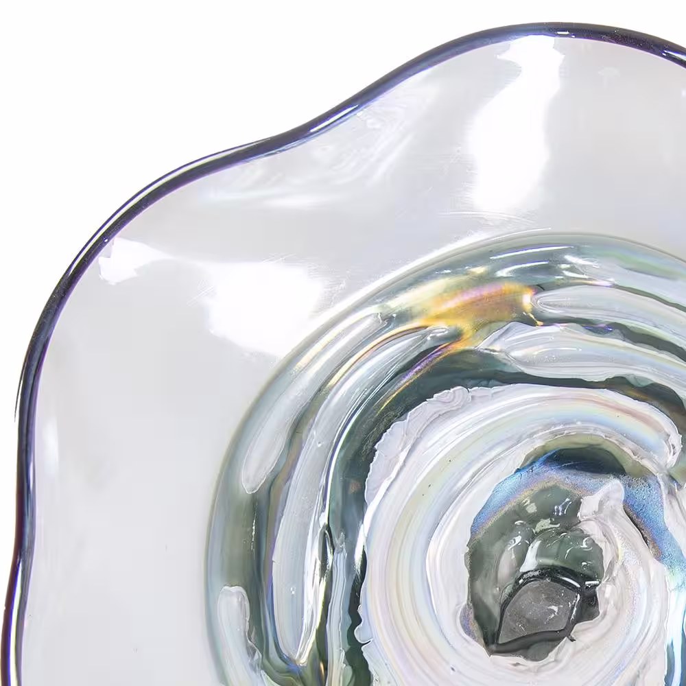 Dale Tiffany Cavalier 9 in. Wall Art Decor with Hand Blown Art Glass Style