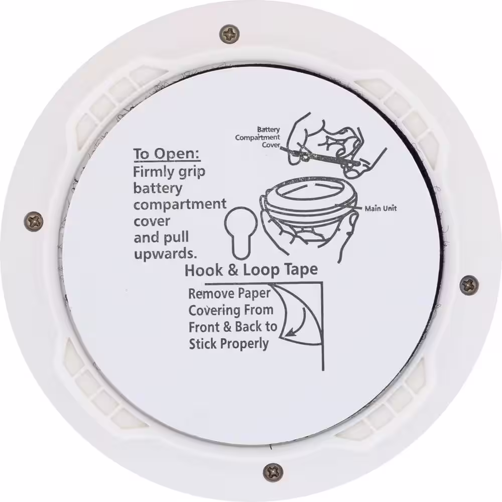 Rite Lite LED White Puck Light with Remote (2-Pack)