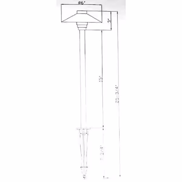 Best Pro Lighting Low Voltage Black Outdoor Landscape Small Mushroom Pathway Light