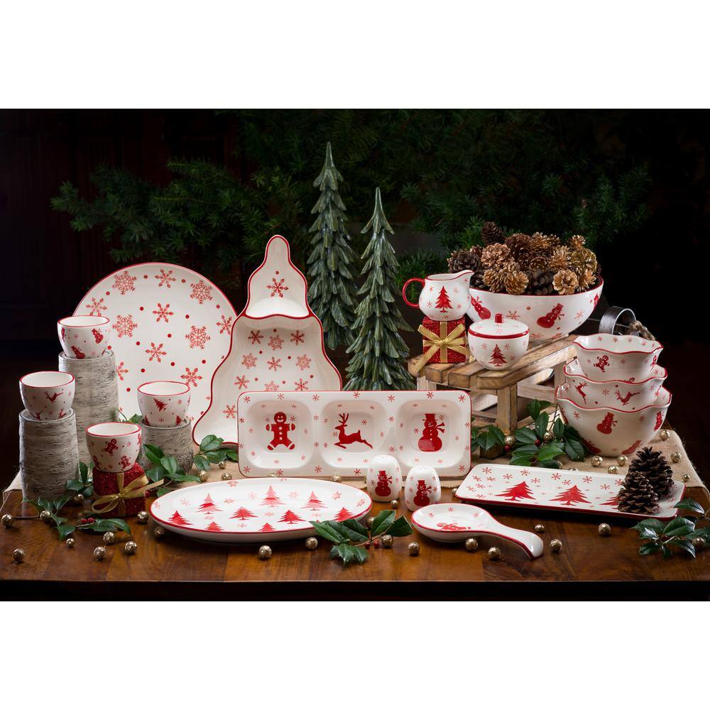 Euro Ceramica Winterfest 5-Piece Accessory Set